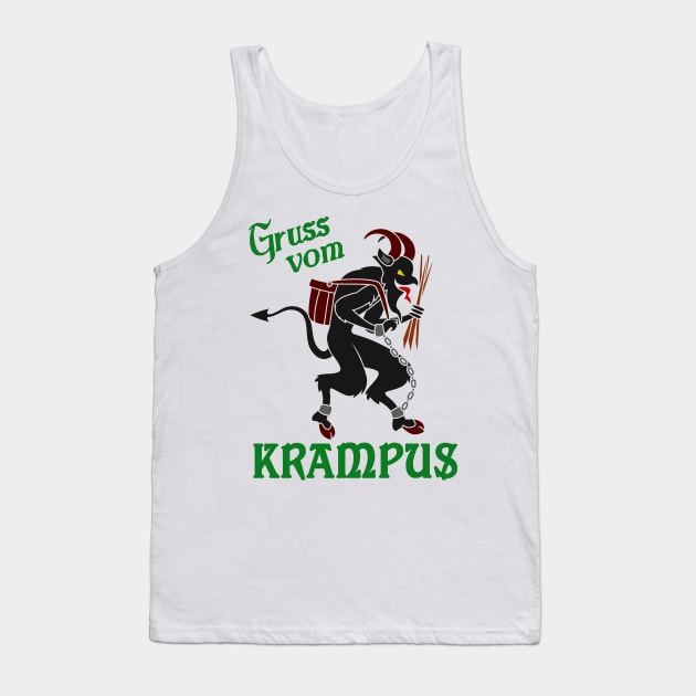 Gruss Vom Krampus Tank Top by HalfCat